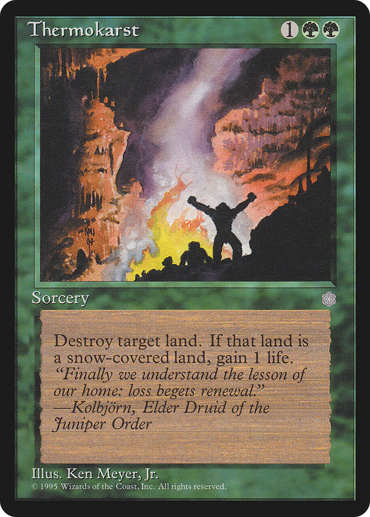 Thermokarst [ICE - N/A]