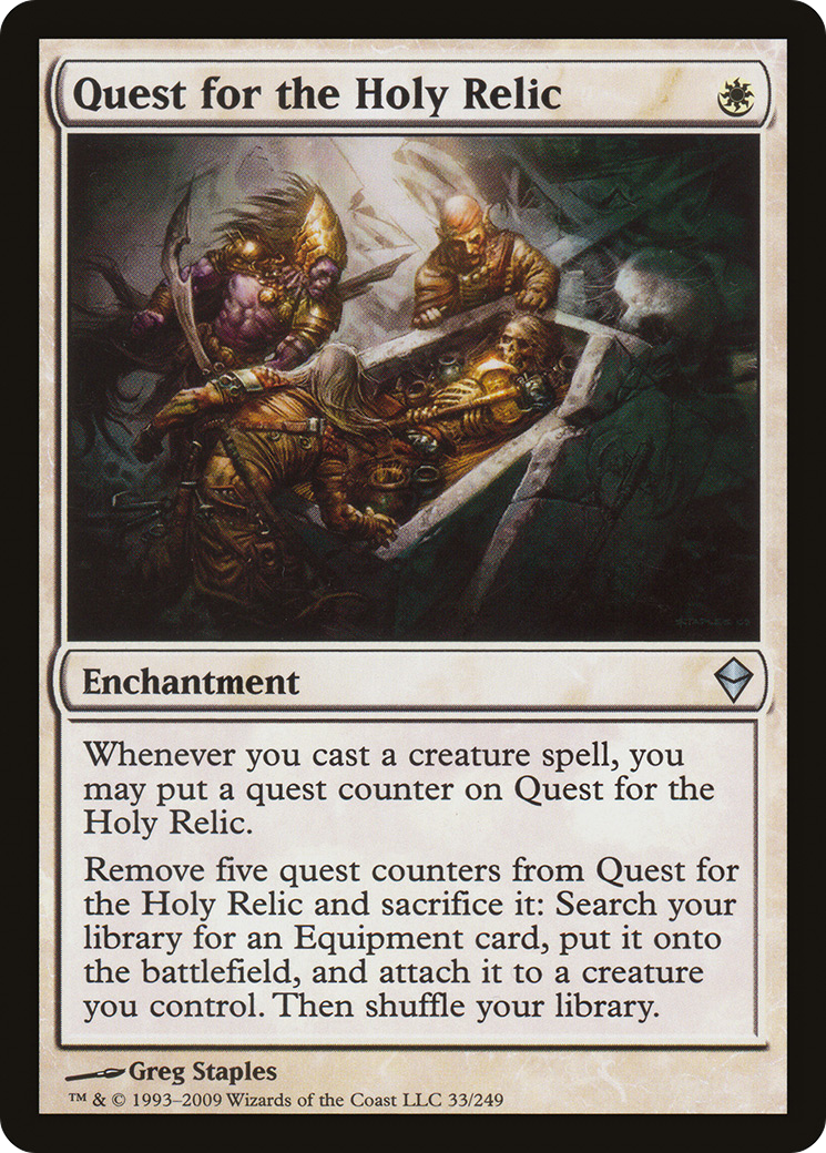 Quest for the Holy Relic [ZEN - 33]
