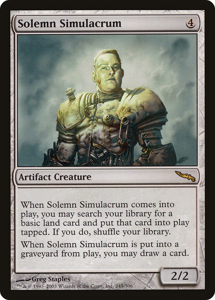 Solemn Simulacrum [MRD - 245]