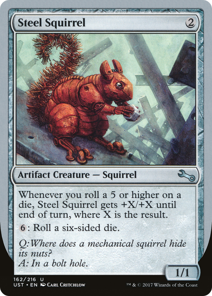 Steel Squirrel (UST-162) - Unstable Foil