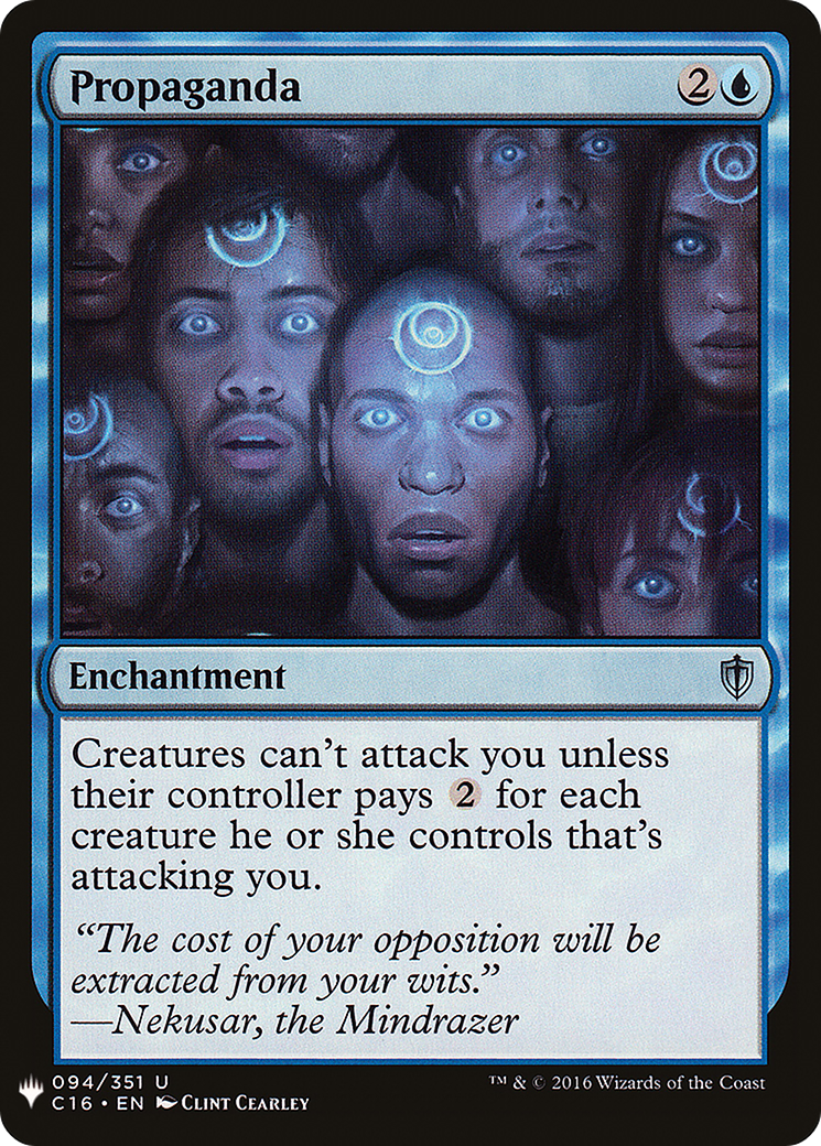 Propaganda (LIST-C16-94) - The List