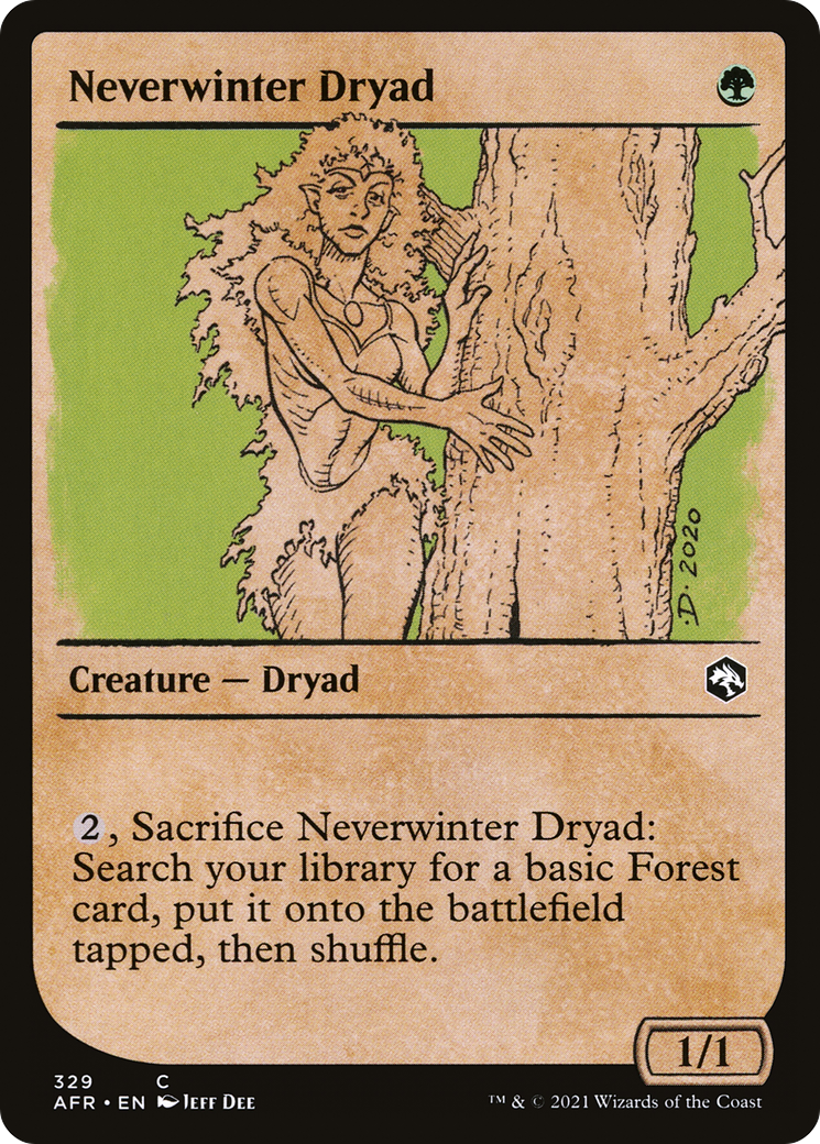 Neverwinter Dryad (Showcase) [AFR - 329]