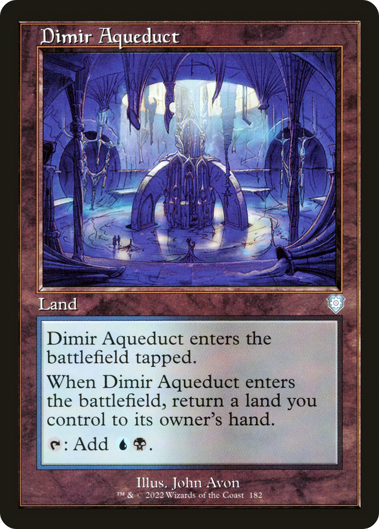 Dimir Aqueduct (Retro Frame) [BRC - 182]
