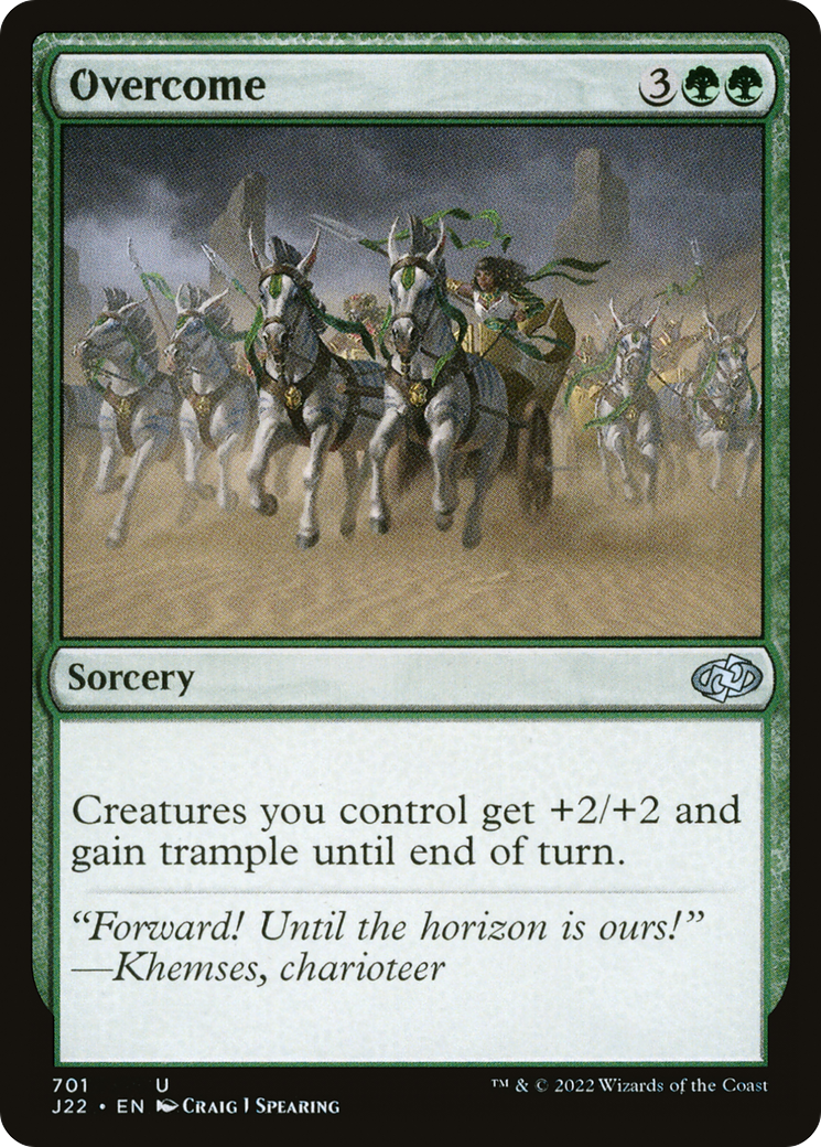 Overcome [J22 - 701]