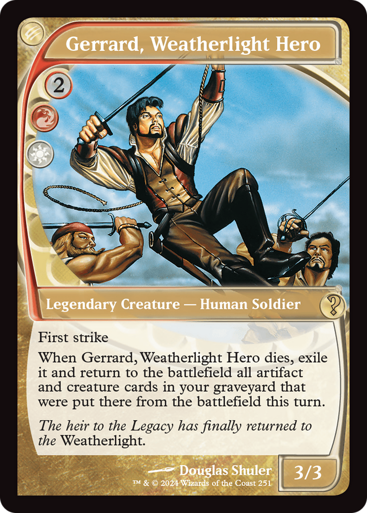 Gerrard, Weatherlight Hero (Future Sight) [MB2 - 251]