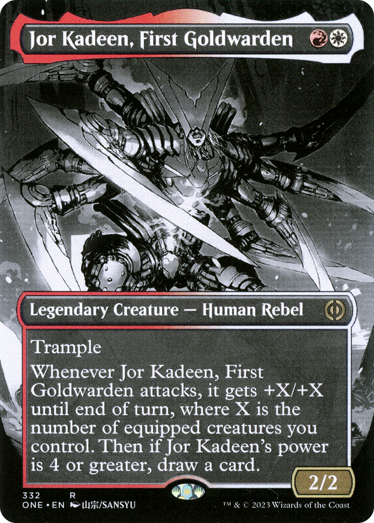 Jor Kadeen, First Goldwarden (Borderless) [ONE - 332]