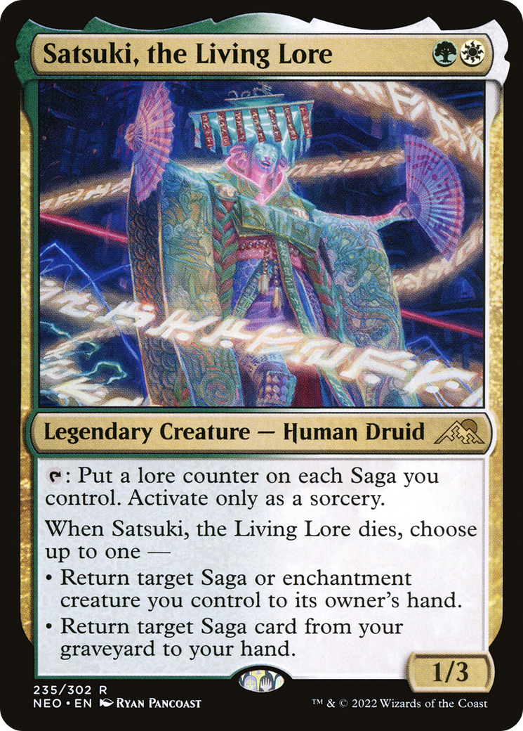 Satsuki, the Living Lore [NEO - 235]