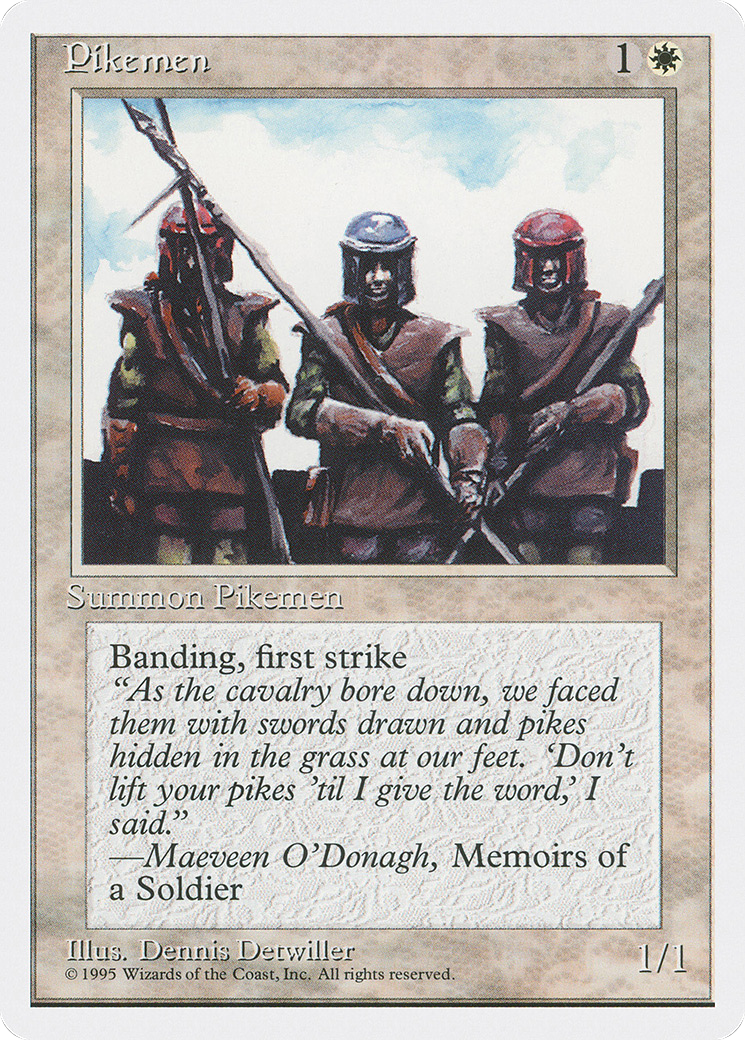 Pikemen [4ED - N/A]