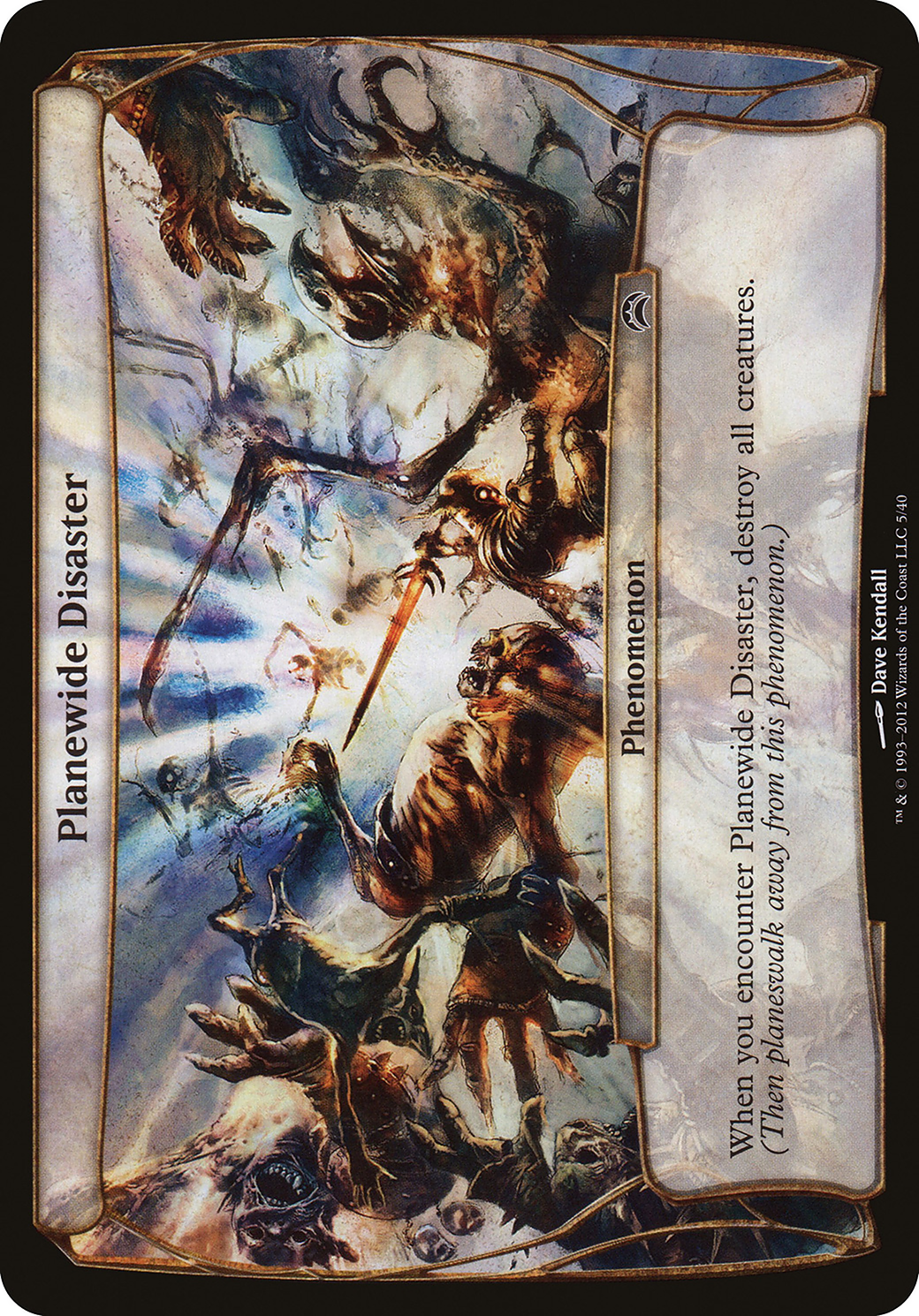 Planewide Disaster (Planechase 2012) [OVER - 5]