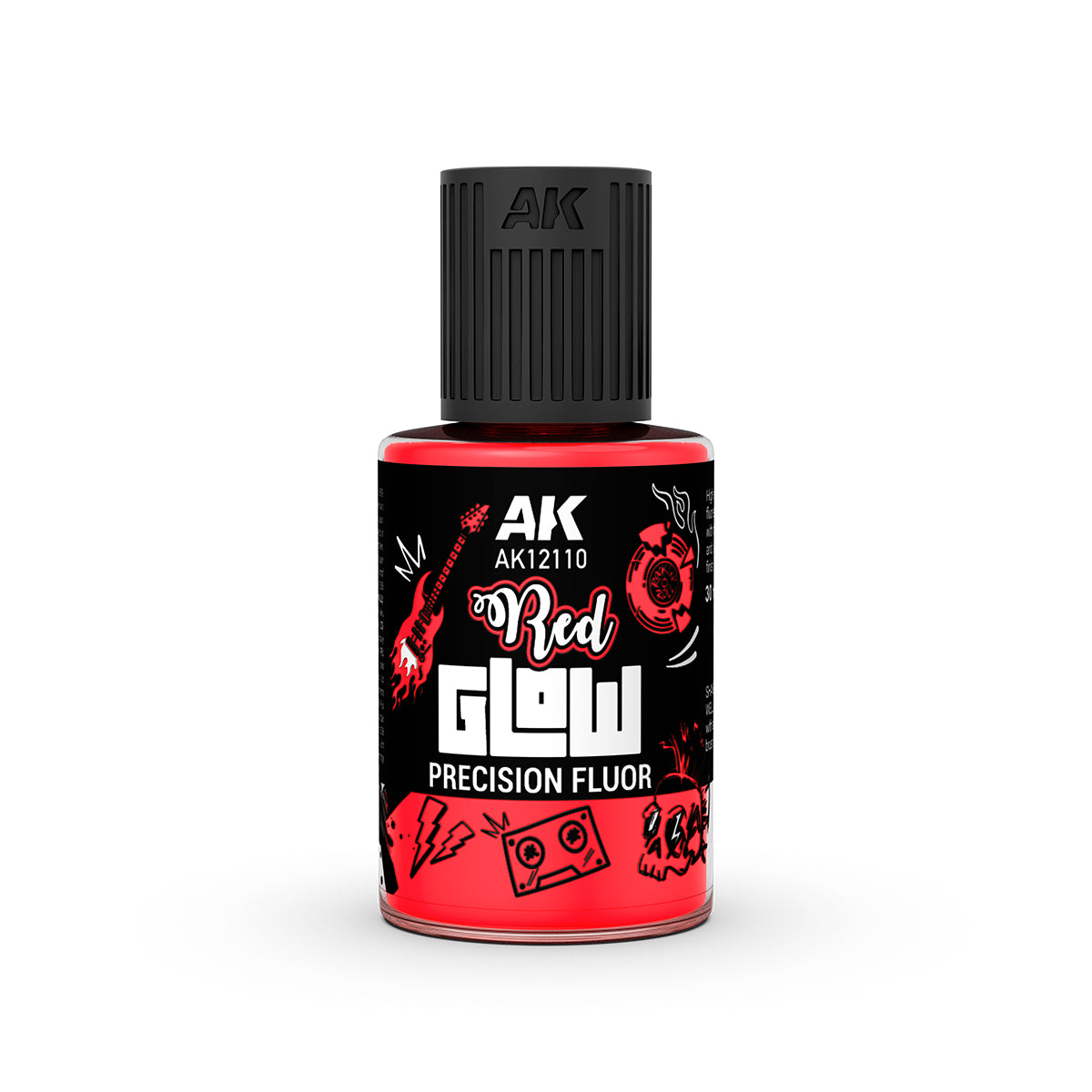 AK Interactive Precision Fluor Red Glow