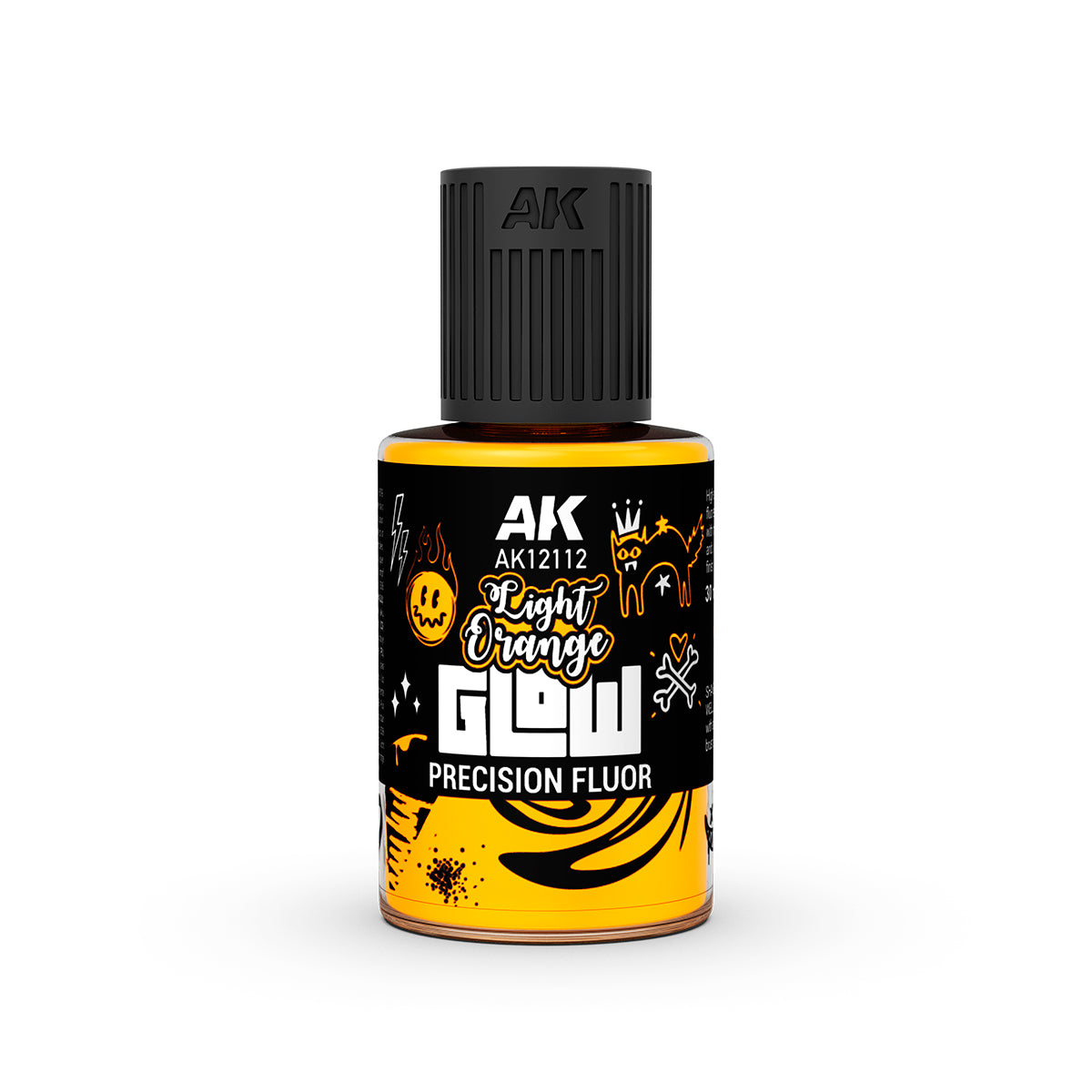 AK Interactive Precision Fluor Light Orange Glow