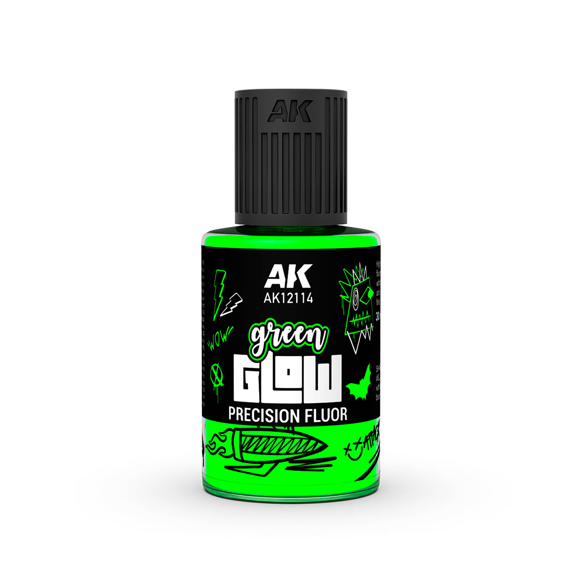 AK Interactive Precision Fluor Green Glow