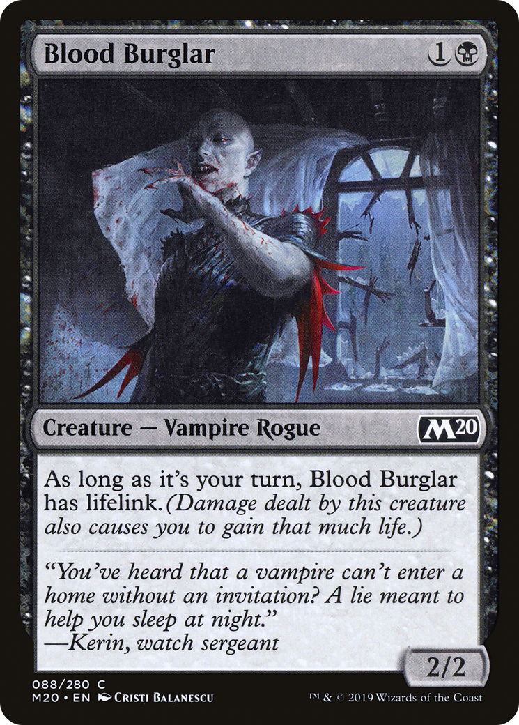 Blood Burglar [M20 - 88]