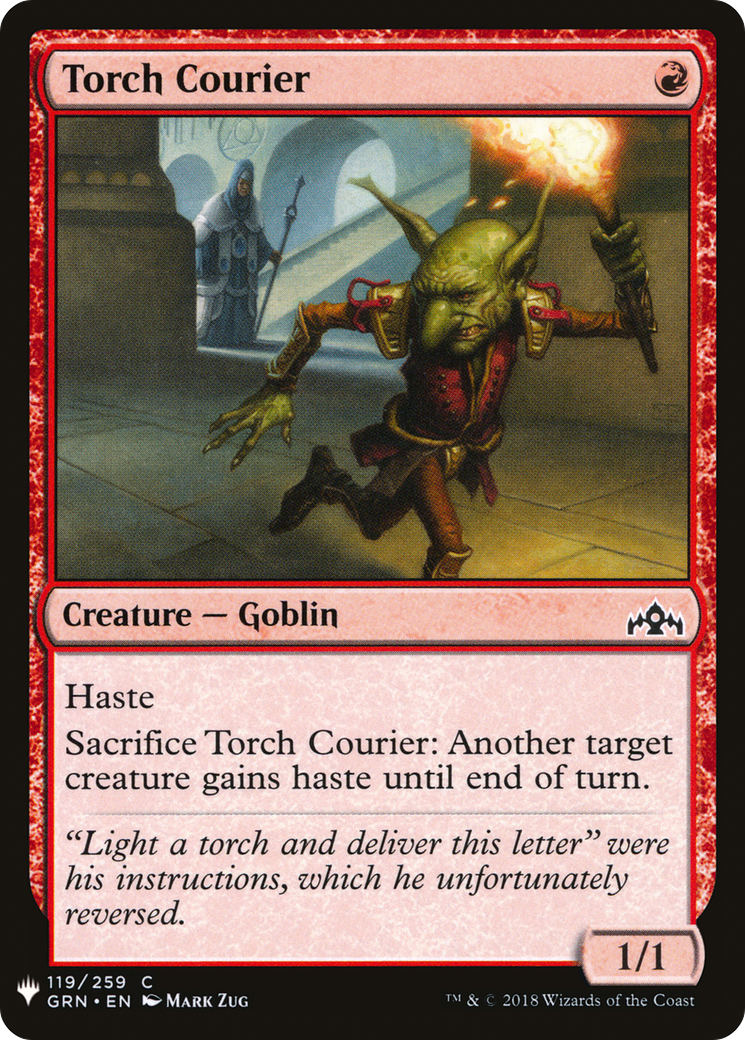 Torch Courier (LIST-119) - The List