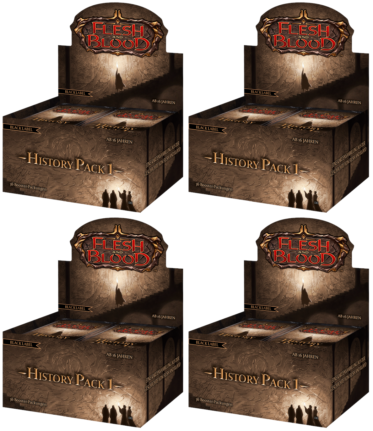 History Pack 1: Black Label [German] - Booster Case
