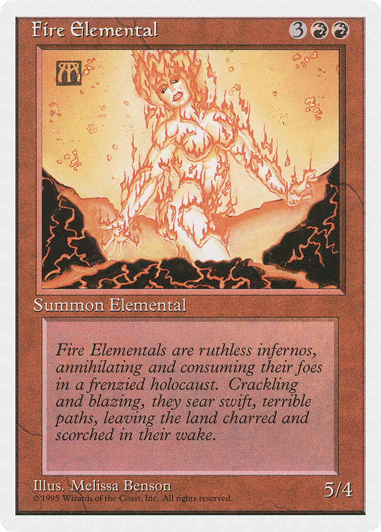 Fire Elemental [4ED - N/A]
