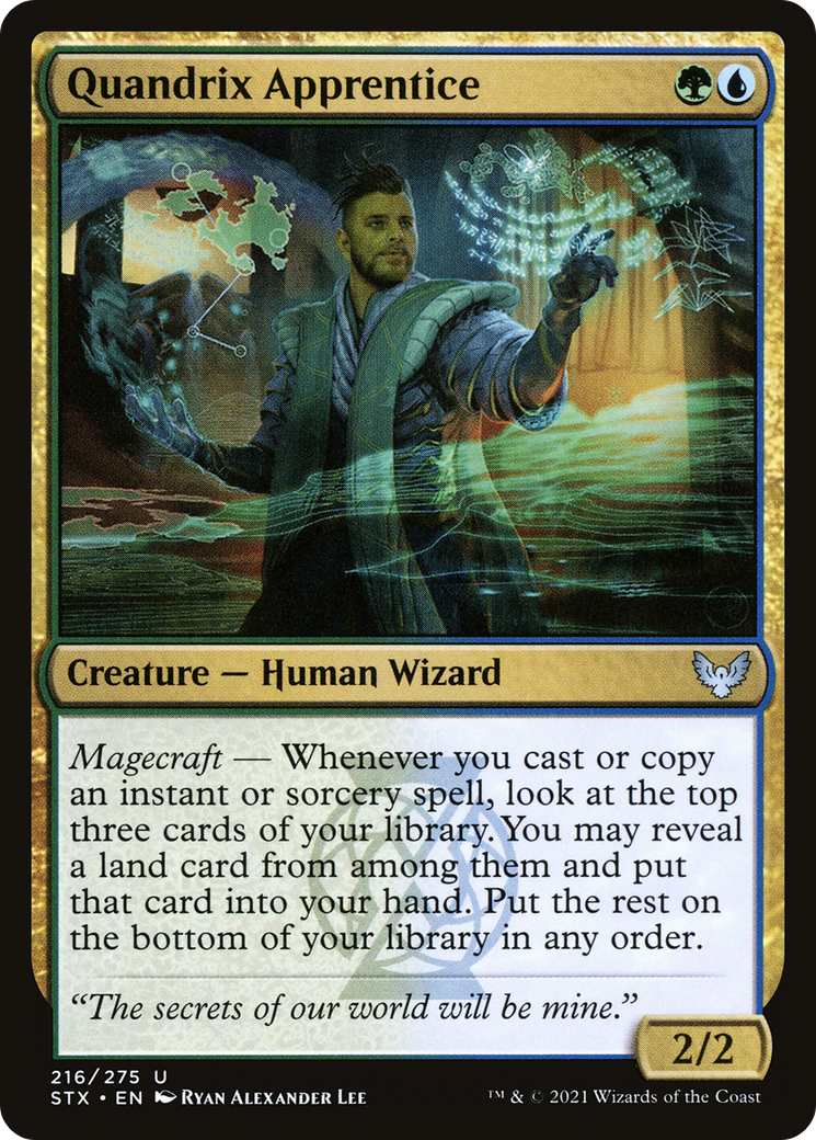 Quandrix Apprentice [STX - 216]