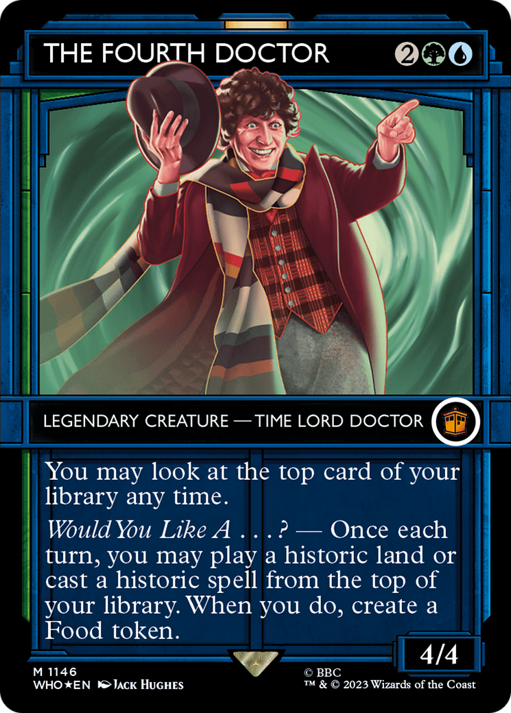 The Fourth Doctor (Showcase) (Surge Foil) [WHO - 1146]