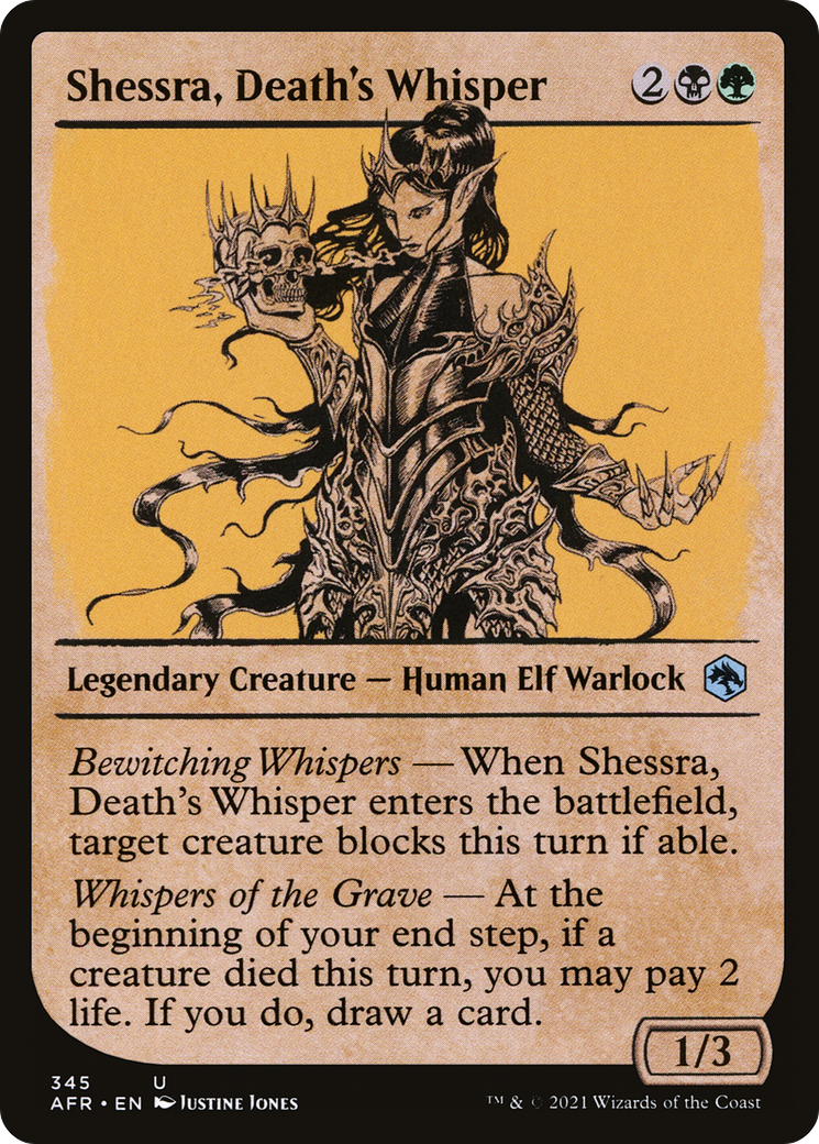 Shessra, Death's Whisper (Showcase) [AFR - 345]