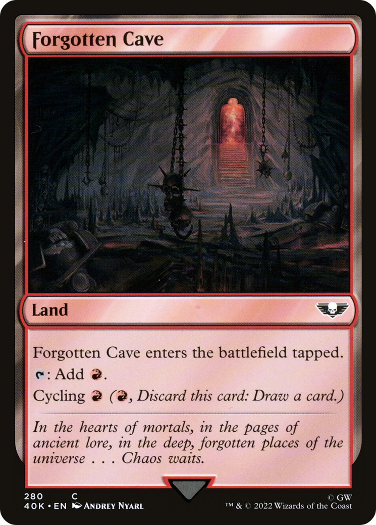 Forgotten Cave [40K - 280]