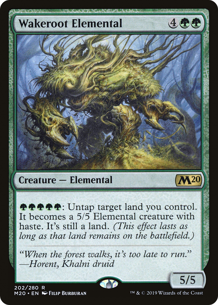 Wakeroot Elemental [M20 - 202]