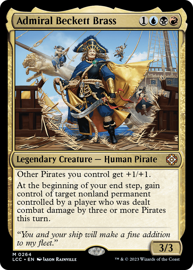 Admiral Beckett Brass [LCC - 264]
