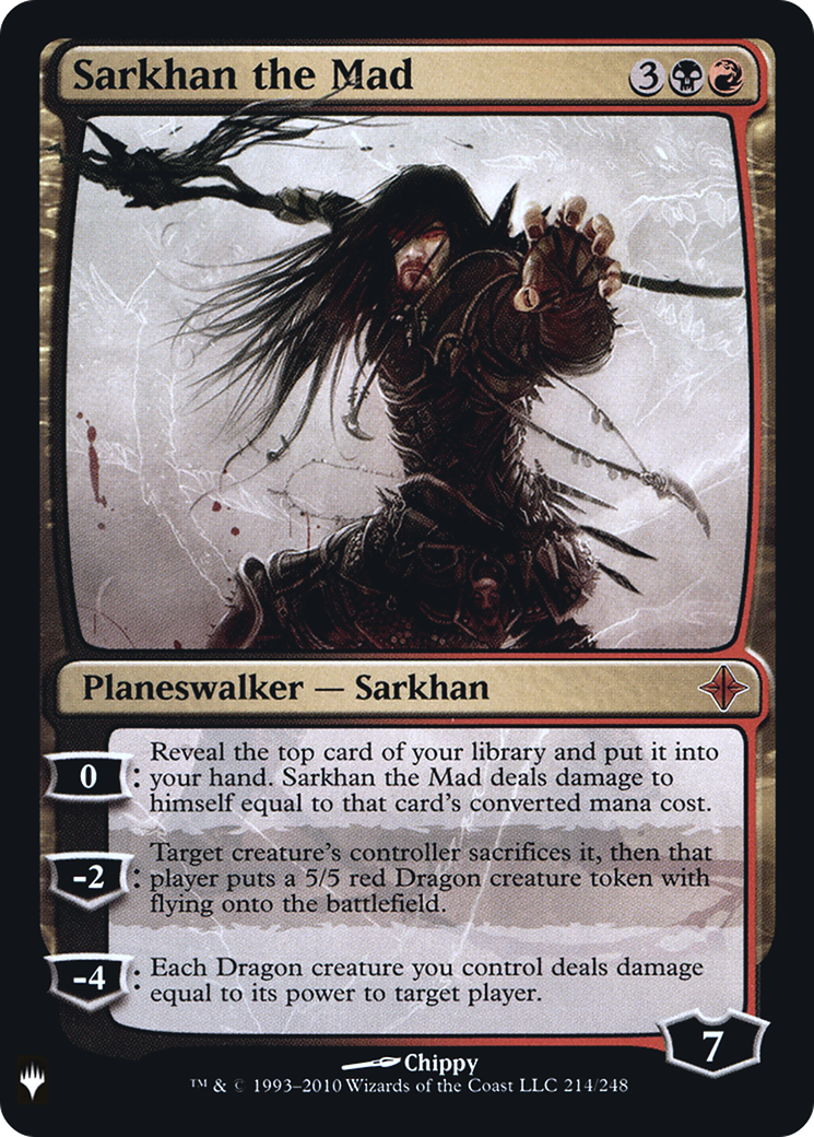 Sarkhan the Mad [LIST - 214]