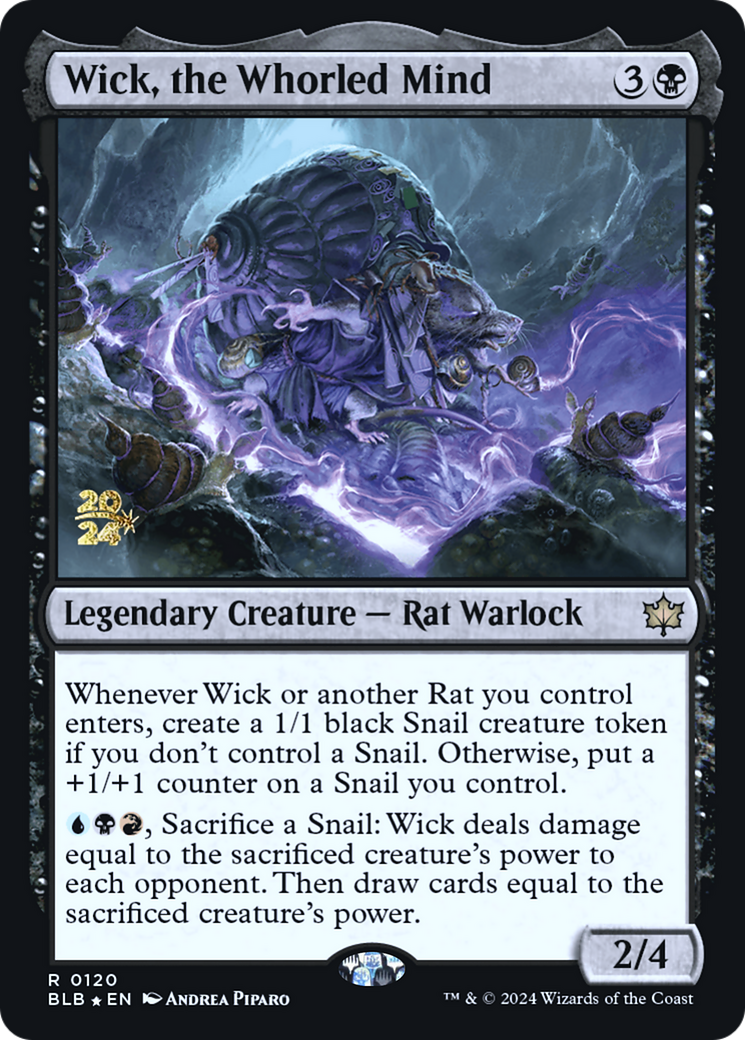 Wick, the Whorled Mind [PRE - 120]