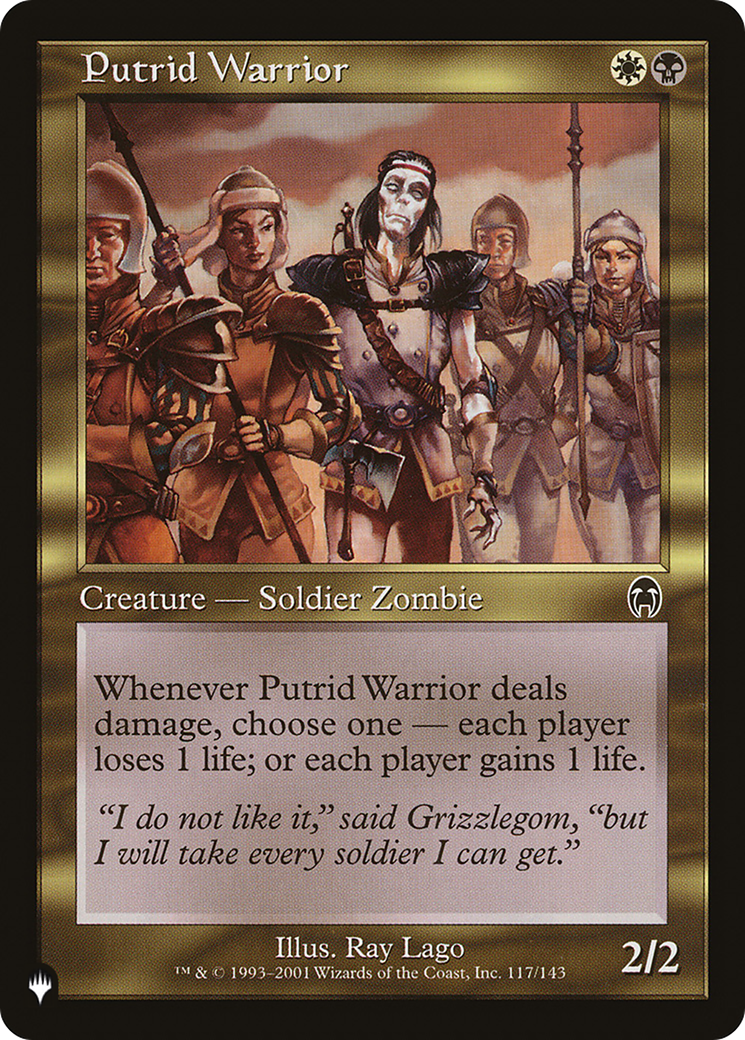 Putrid Warrior [LIST - 117/143]
