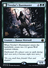 Tovolar's Huntmaster (PRE-204) - Innistrad: Midnight Hunt Promos: (Double Faced Transform) Foil