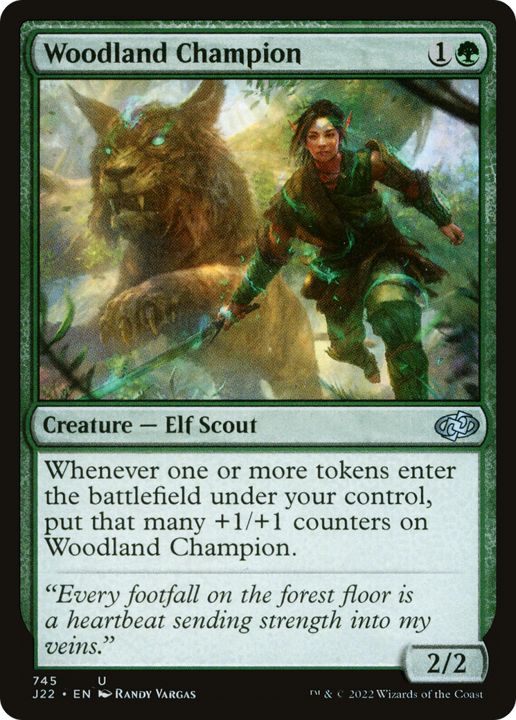 Woodland Champion [J22 - 745]