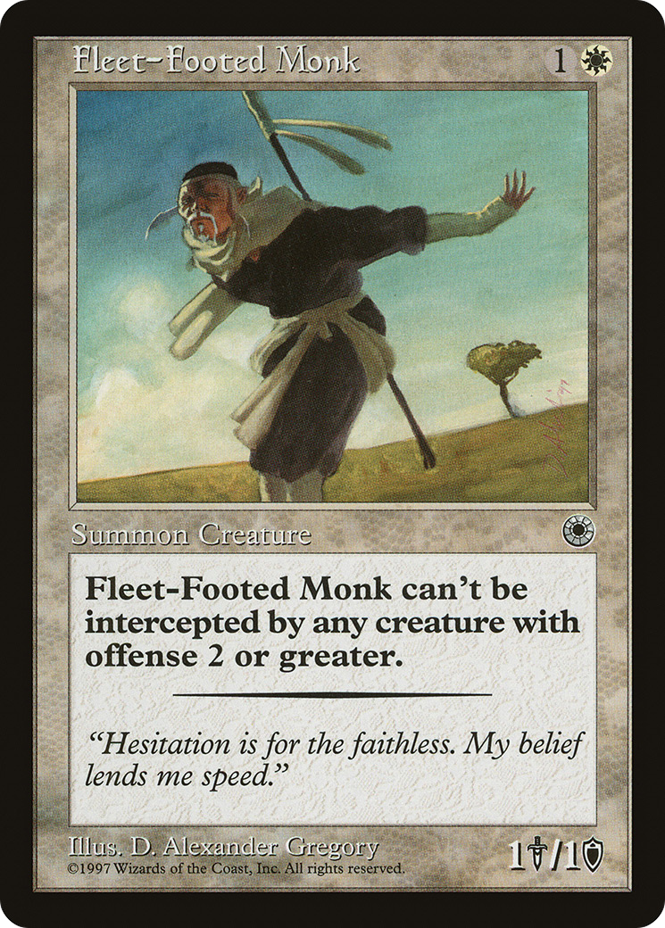 Fleet-Footed Monk [POR - N/A]