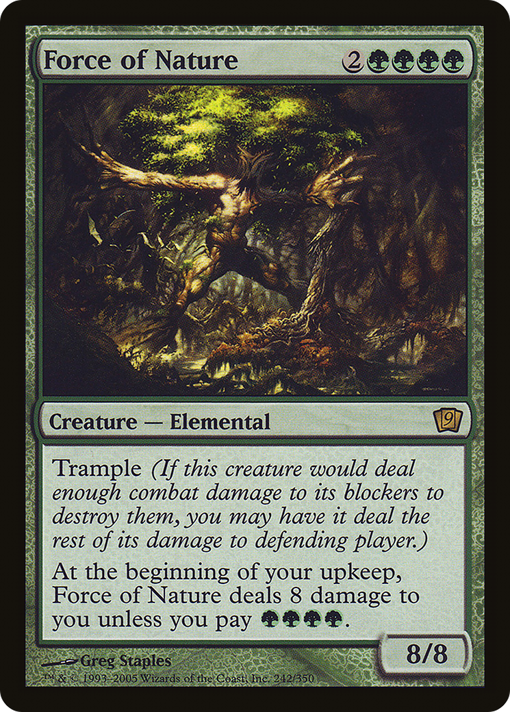Force of Nature [9ED - 242]