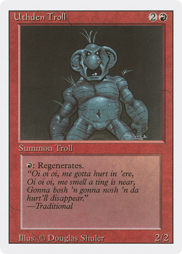 Uthden Troll [3ED - N/A]