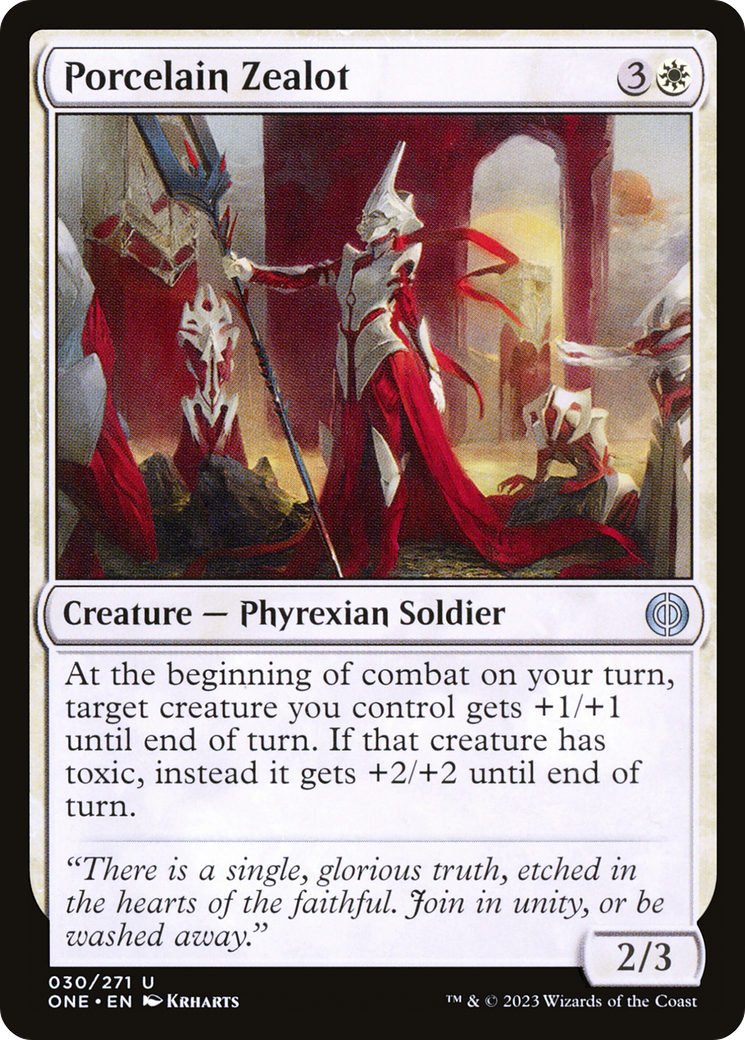 Porcelain Zealot [ONE - 30]