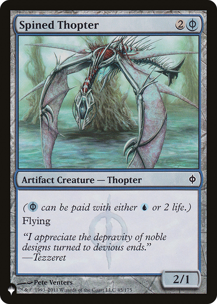 Spined Thopter [LIST - 45/175]