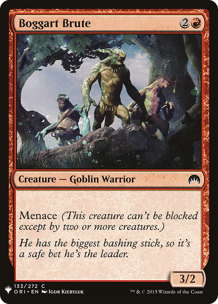 Boggart Brute [LIST - 133]