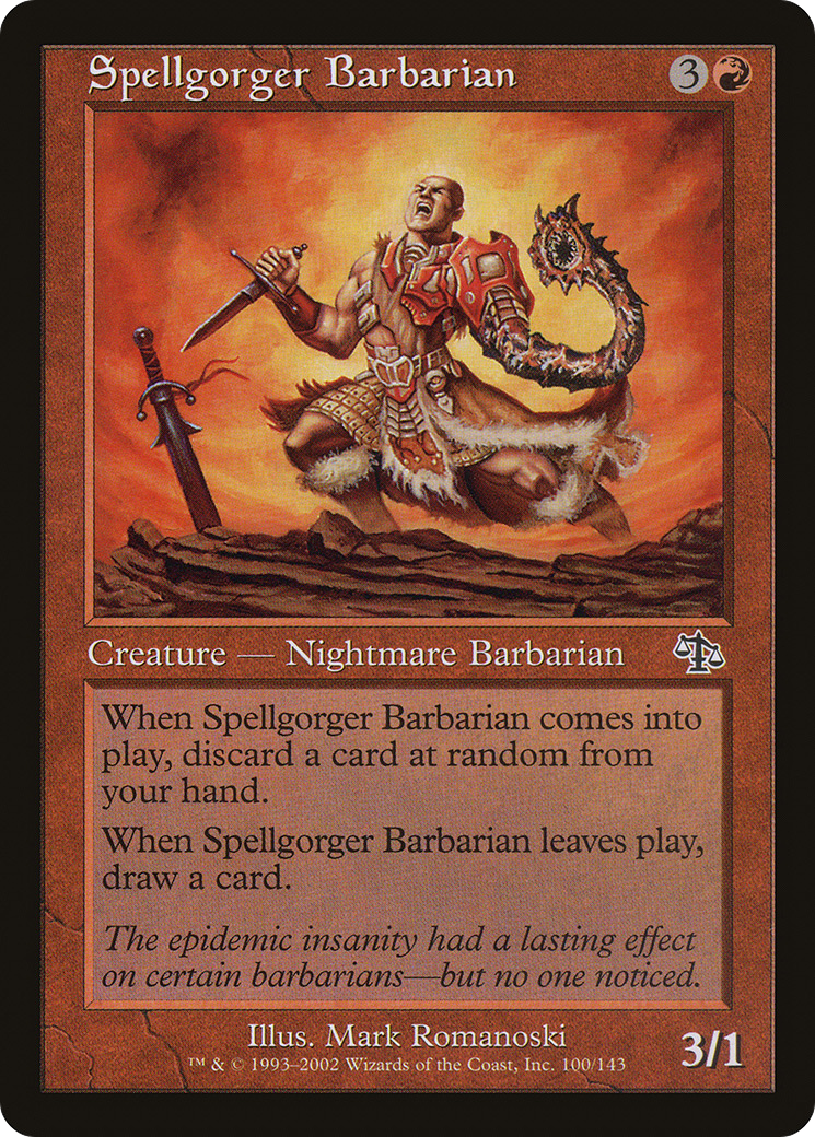Spellgorger Barbarian [JUD - 100]