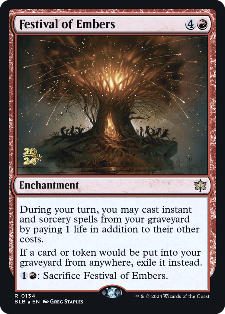 Festival of Embers [PRE - 134]