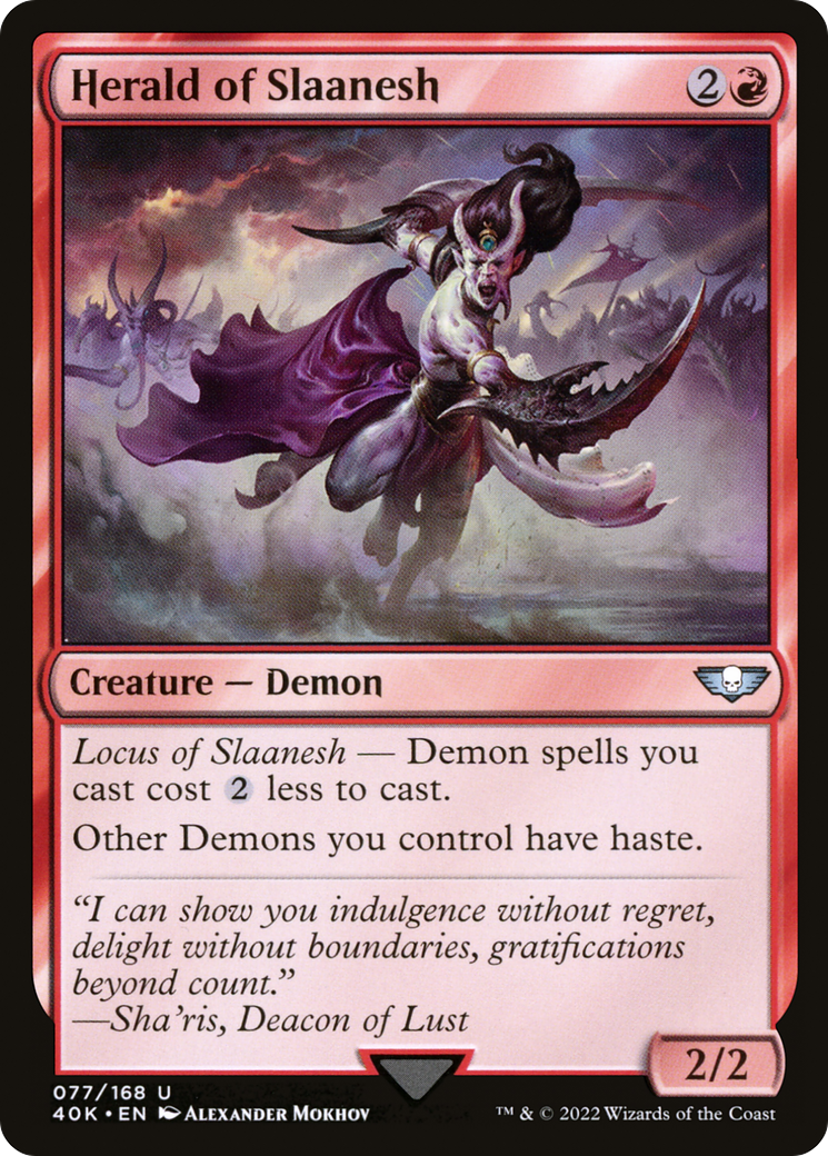 Herald of Slaanesh [40K - 77]