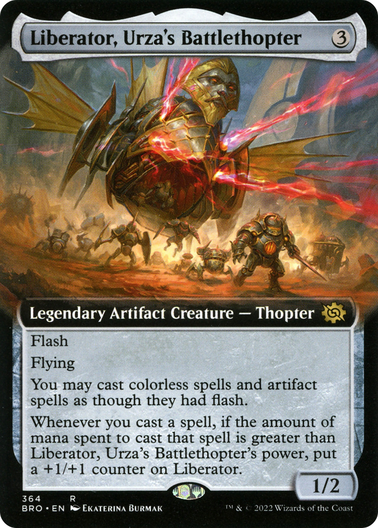 Liberator, Urza's Battlethopter (Extended Art) [BRO - 364]