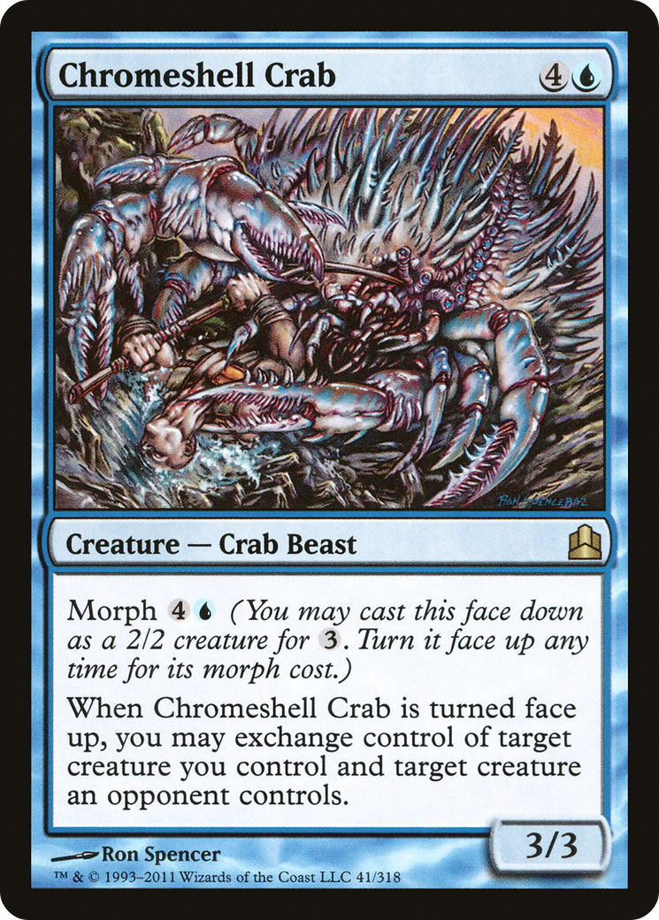 Chromeshell Crab [CMD - 41]