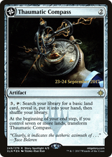 Thaumatic Compass (PRE-249) - Ixalan Promos: (compasslanddfc) Foil