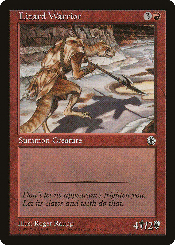 Lizard Warrior [POR - N/A]