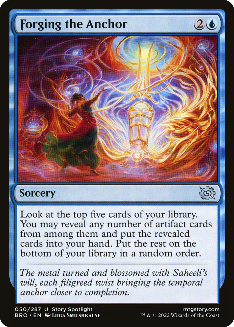 Forging the Anchor (BRO-050) - The Brothers' War Foil