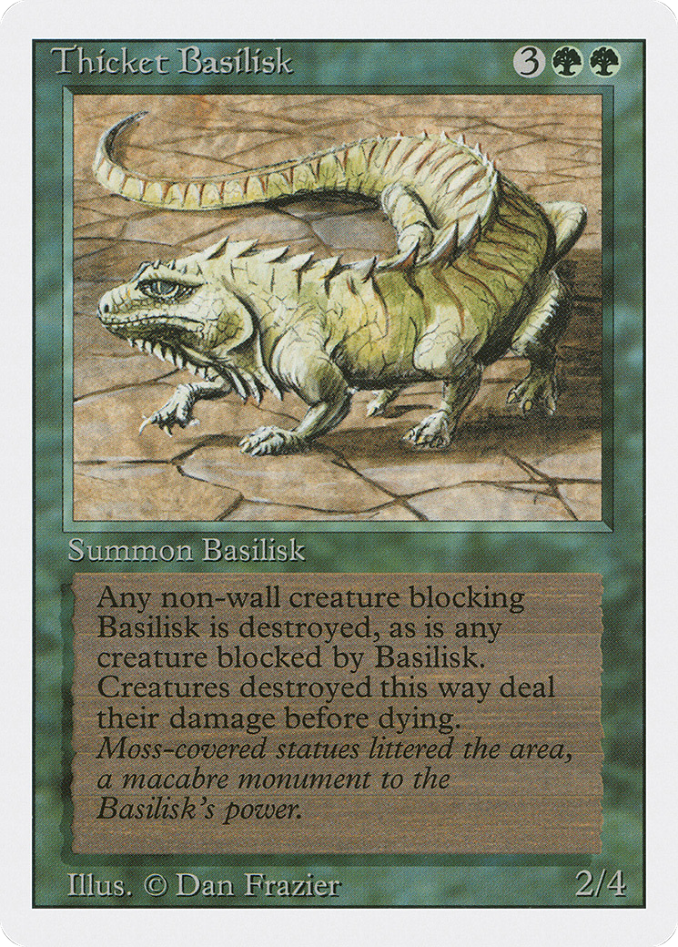 Thicket Basilisk [3ED - N/A]