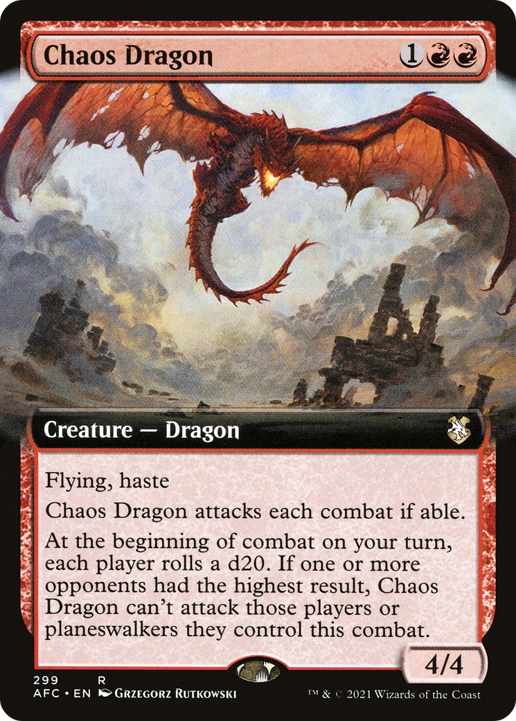 Chaos Dragon (Extended Art) [AFC - 299]