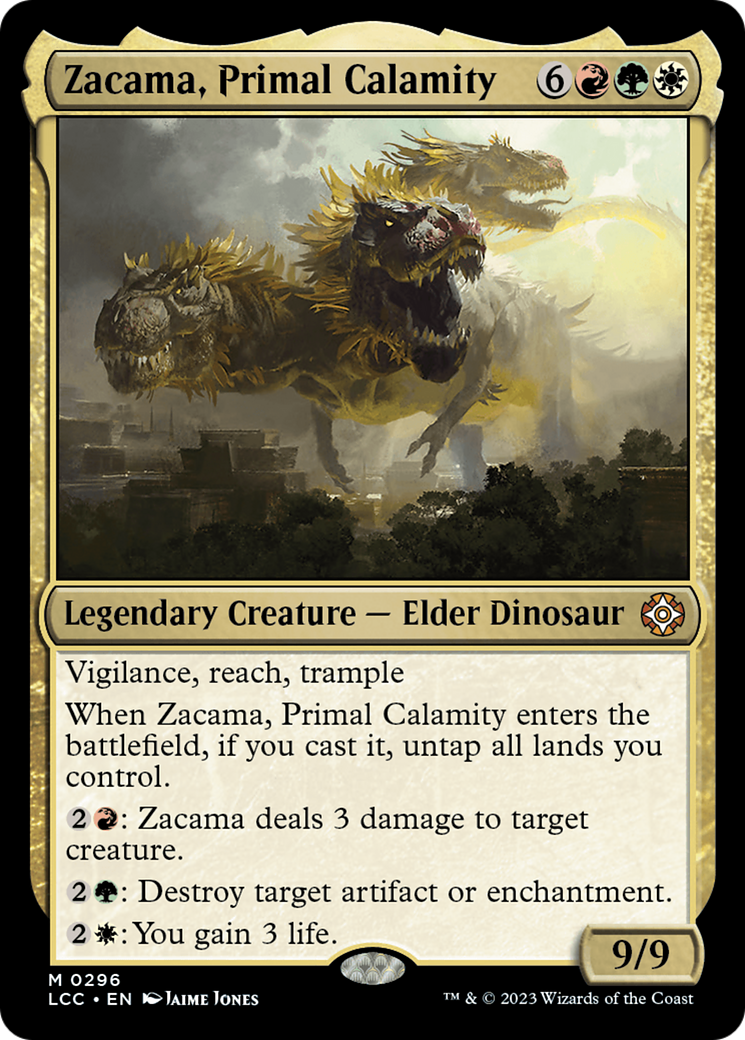 Zacama, Primal Calamity [LCC - 296]