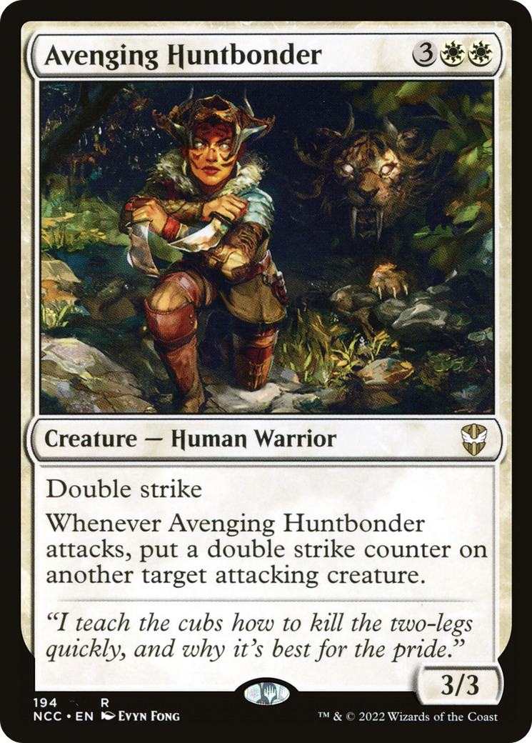 Avenging Huntbonder [NCC - 194]