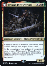 Tovolar, Dire Overlord (PRE-246) - Innistrad: Midnight Hunt Promos: (Double Faced Transform) Foil